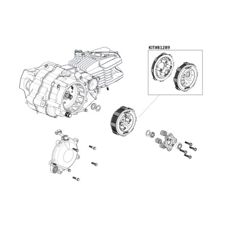 SLIPPER & ASSIST CLUTCH KIT FOR ANIMA 4V